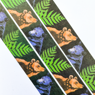 Forest Bears Washi Tape! (No Foil) - Eco Friendly - Made from Wood Pulp! - (***RETIRED***)