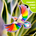 Pride Vinyl Stickers by GryphonIllustrations (2SLGBTQIA+, Progress Pride, Lesbian, Trans, NonBinary) - Community Corner Item! - FREE SHIPPING