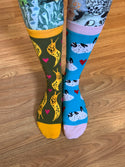 Banana Slug Socks - $1 to Charity! - 80% Bamboo
