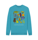 Ocean Blue SKU ONLY Seaweeds Crew Sweatshirt - MASC - REMILL