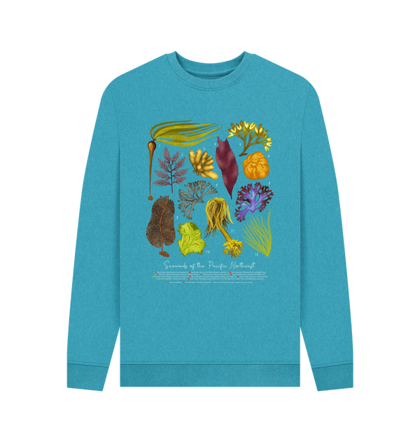 Ocean Blue SKU ONLY Seaweeds Crew Sweatshirt - MASC - REMILL