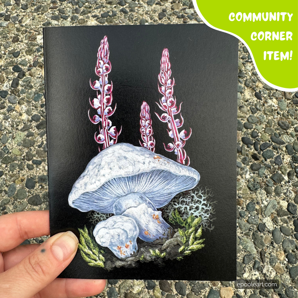 Slugs, Snails, & Mushrooms Greeting Set by Emily Poole (3 Cards) - Community Corner Item! - FREE SHIPPING