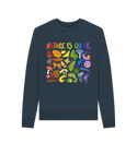 Navy Blue SKU ONLY Nature Is Queer Femme Sweatshirt