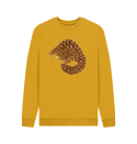 Sunflower Yellow SKU ONLY - Pangolin Crew Sweatshirt - MASC - REMILL