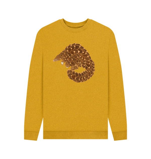 Sunflower Yellow SKU ONLY - Pangolin Crew Sweatshirt - MASC - REMILL