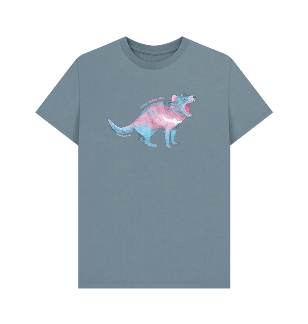 Stone Blue SKU ONLY - Trans-Manian Devil Tee - MASC