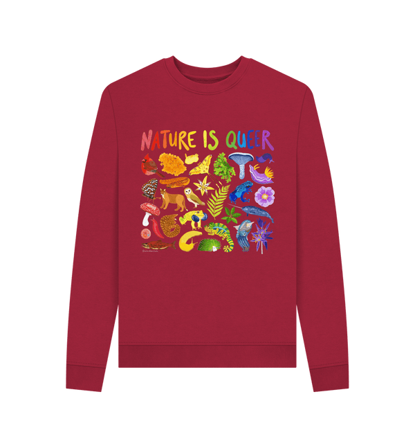 Cherry SKU ONLY Nature Is Queer Femme Sweatshirt