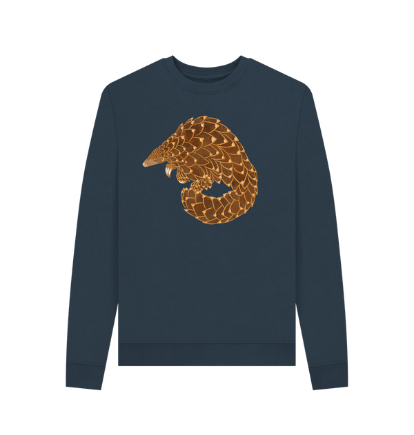 Navy Blue SKU ONLY - Pangolin Crew Sweatshirt - FEMME