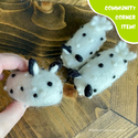 Felted Sea Bunny by WildeBluCreations - Community Corner Item!