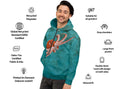 Slug Diversity Hoodie - (XS-3XL) - All-Over Print - Soft & Fleecy Recycled Polyester - FREE SHIPPING