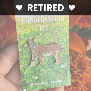 Bobcat Charity Pin - 25% to Charity - (***RETIRED***)
