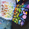 Nature is Queer T-Shirt (100% Cotton) - Multiple Colours - Masc & Femme Styles - Eco Friendly!