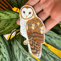 Barn Owl Sticker (Eco-Vinyl)