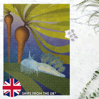 Hooded Nudibranch in Kelp Forest Puzzle - 1000 Pieces - Made from Recycled Cardboard - Eco Friendly!!