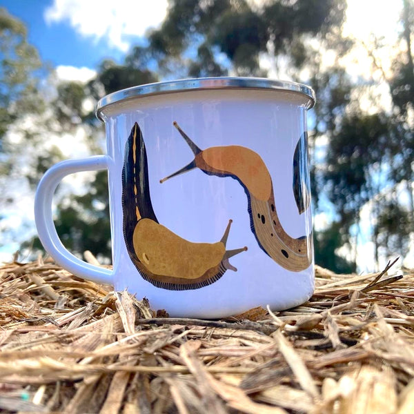 Banana Slug Camping Mug - 12 oz