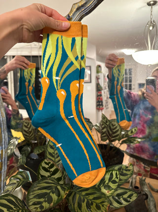 Bull Kelp Socks - $1 to Charity! - 80% Bamboo