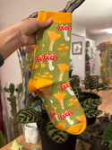 Mushroom Socks - $1 to Charity! - 80% Bamboo