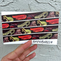 Amphibians Washi Tape! (No Foil) - Eco Friendly - Made from Wood Pulp!