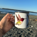 Hummingbird Camping Mug - 12 oz