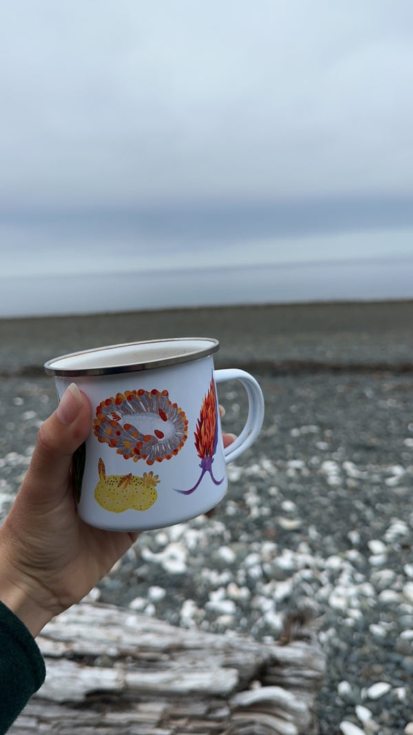 Nudibranch Camping Mug - 12 oz