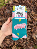 Tardigrade / Water Bear Socks - $1 to Charity! - 80% Bamboo