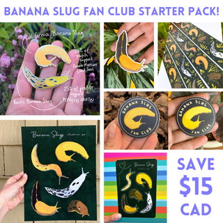 Banana Slug Fan Club Starter Pack!
