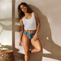 High-Waisted Nudibranch Bikini Bottom - BOTTOM Only (XS-3XL) - Recycled Polyester - FREE SHIPPING