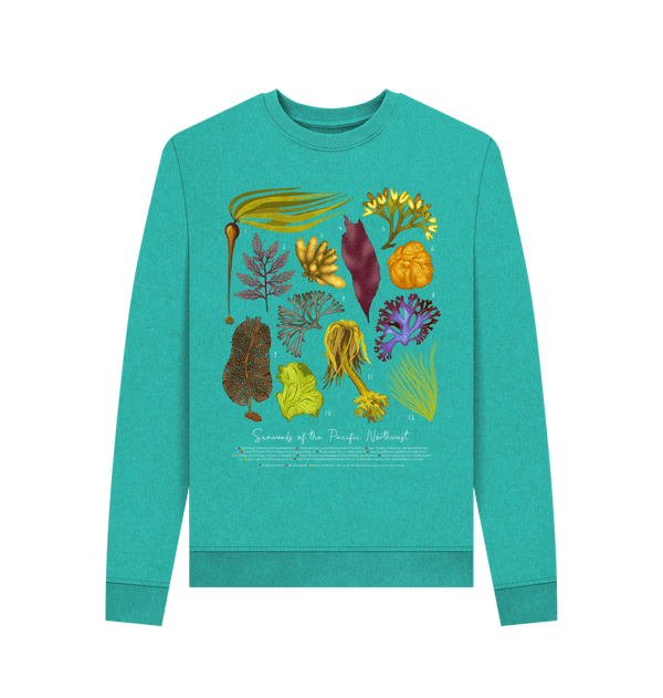 Seagrass Green SKU ONLY Seaweeds Crew Sweatshirt - FEMME - REMILL