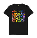 Black SKU ONLY Nature Is Queer Eco Tee (Masc Style)