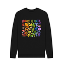 Nature Is Queer Crew Sweatshirt (XS-5XL) - 100% Cotton! - Masc & Femme Styles - Eco Friendly