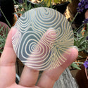 Tactile Wood Grain Sticker (Clear Vinyl) - Textured Stim Sticker