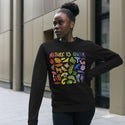 Nature Is Queer Crew Sweatshirt (XS-5XL) - 100% Cotton! - Masc & Femme Styles - Eco Friendly