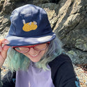 Sea Lemon Nudibrach Embroidered 5 Panel Cap - 