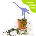 Dinosaur Plant Decorations by Dinosaurs Doing Stuff - Community Corner Item!