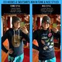 Seaweeds of the Pacific Northwest Crew Sweatshirt (XS-5XL) - 100% Cotton! - Masc & Femme Styles - Eco Friendly