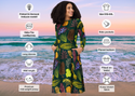 Seaweeds Midi Dress (With Pockets!!) - (XXS-6XL) - FREE SHIPPING