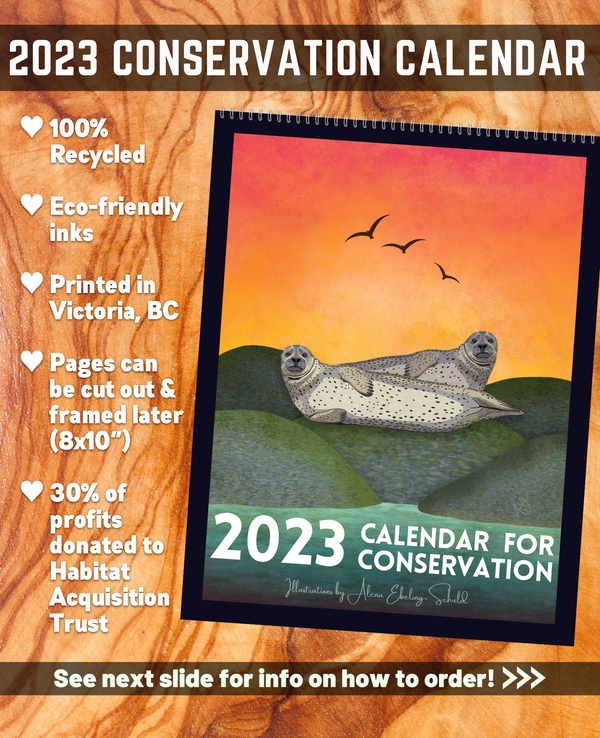 2023 Conservation Calendar (includes 12 8x10