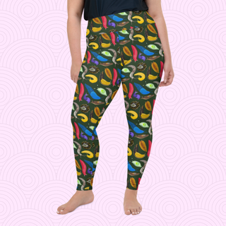 Strawberry Poison Frog Leggings (2 Colour Options) - XS-6XL (FREE SHIPPING)