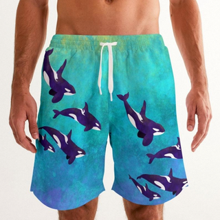 Orca Swim Trunks (4 Pockets!) - FREE SHIPPING