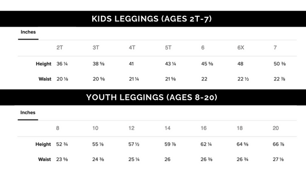 Kids/Youth UPF Leggings - Nudibranchs (Sizes 2T-20) - FREE SHIPPING