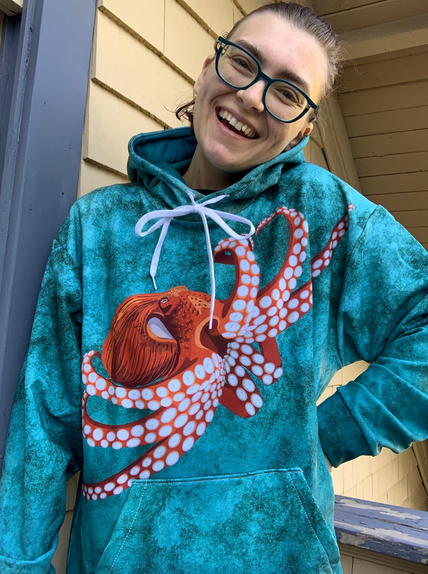 Octopus Hoodie - FREE SHIPPING