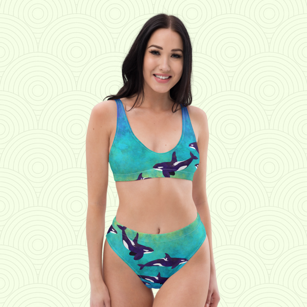Orca Bikini - Recycled Polyester - FREE SHIPPING