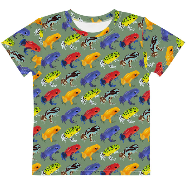 Kids/Youth T-Shirt - Rainbow Frogs (2 Colour Options)