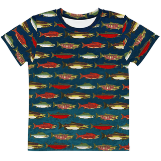 Kids/Youth T-Shirt - Salmon (Sizes 2T-20)