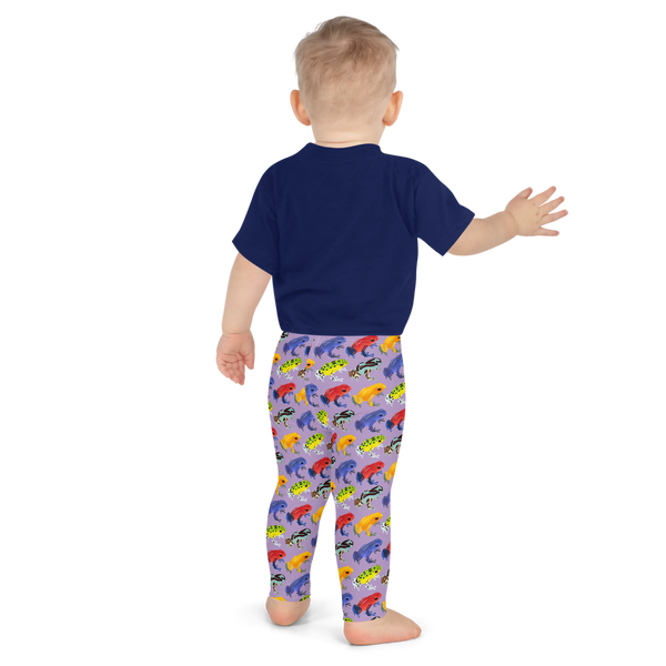 Kids/Youth UPF Leggings - Frogs (Sizes 2T-20) - FREE SHIPPING