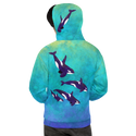 Orca Whales Hoodie - FREE SHIPPING