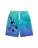Kids/Youth Swim Trunks - Orcas - FREE SHIPPING