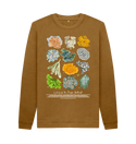 Lichens of the PNW Crew Sweatshirt - 100% Cotton! - Eco Friendly