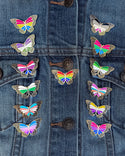 Rainbow Pride Butterfly Pin - LGBTQ2SIA+ - 25% to Charity!