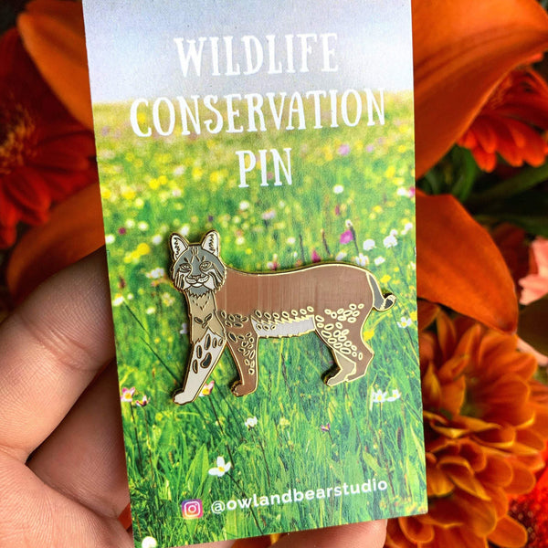 Bobcat Charity Pin - 25% to Charity - (***RETIRED***)